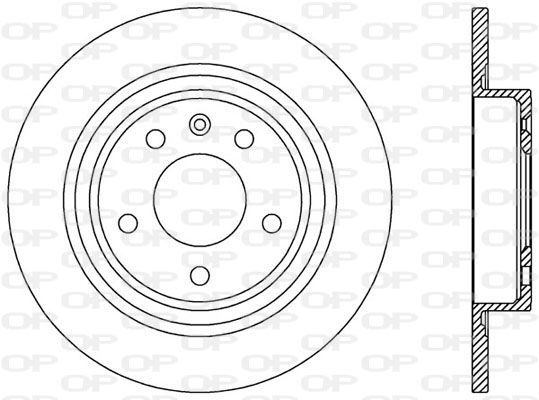 OPEN PARTS Jarrulevy BDR2538.10